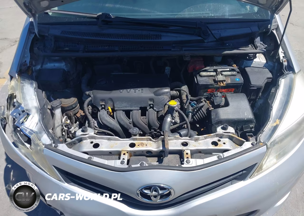 2012 Toyota Yaris Le VIN:JTDKTUD32CD526137 - 10