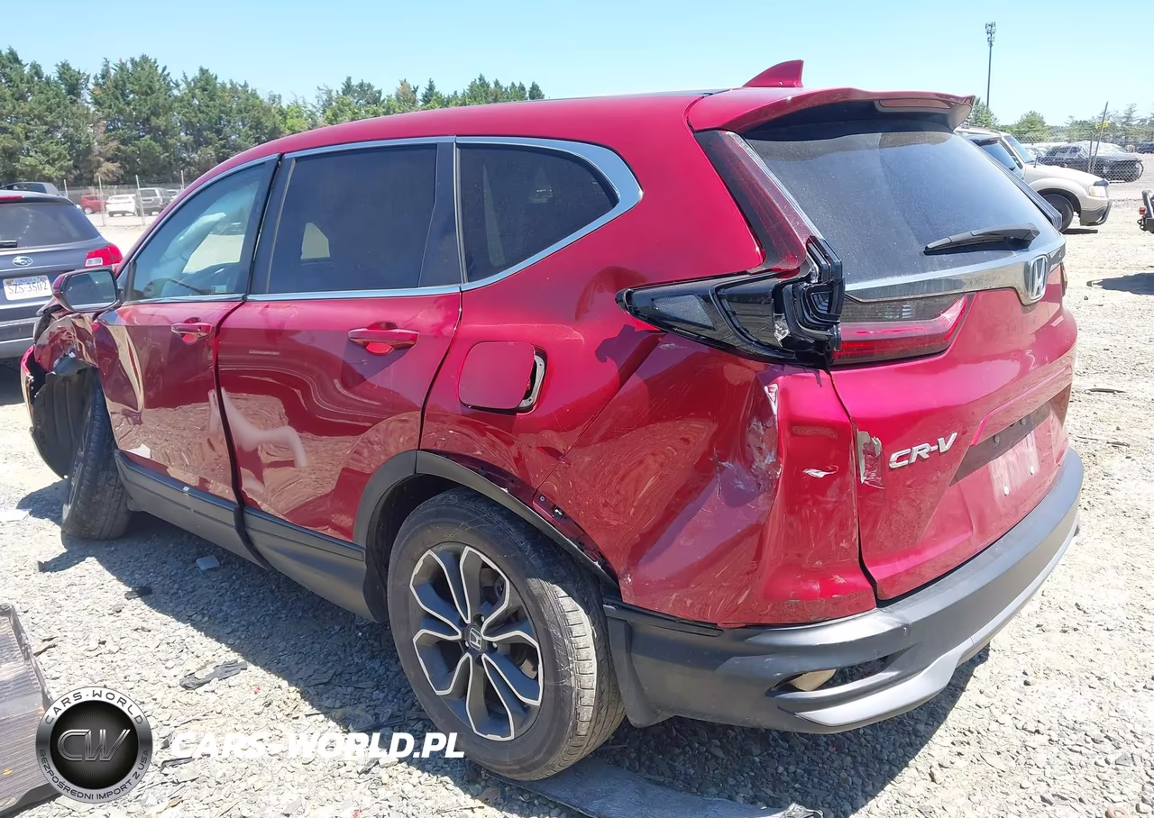 2022 Honda Cr-V Awd Ex VIN:2HKRW2H58NH646964 - 3