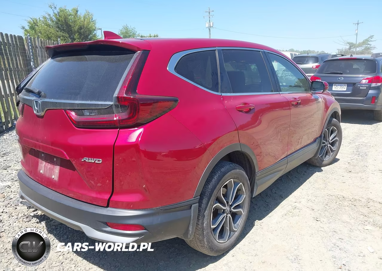 2022 Honda Cr-V Awd Ex VIN:2HKRW2H58NH646964 - 4