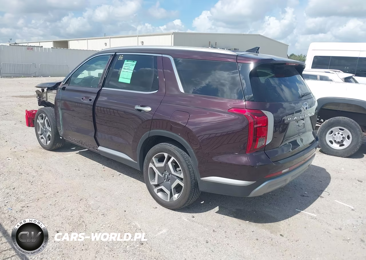 2024 Hyundai Palisade Sel VIN:KM8R44GE7RU696121 - 3