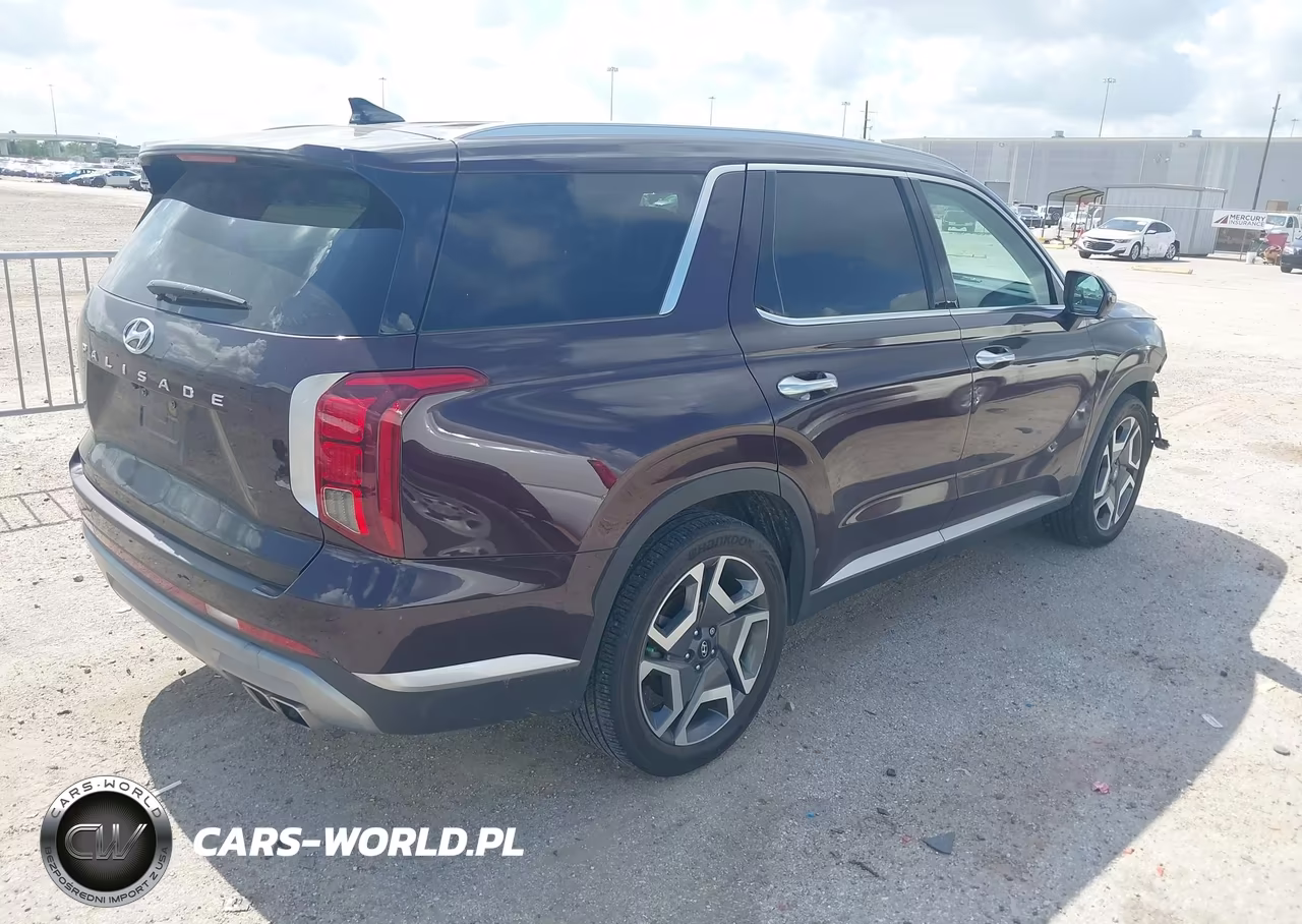 2024 Hyundai Palisade Sel VIN:KM8R44GE7RU696121 - 4