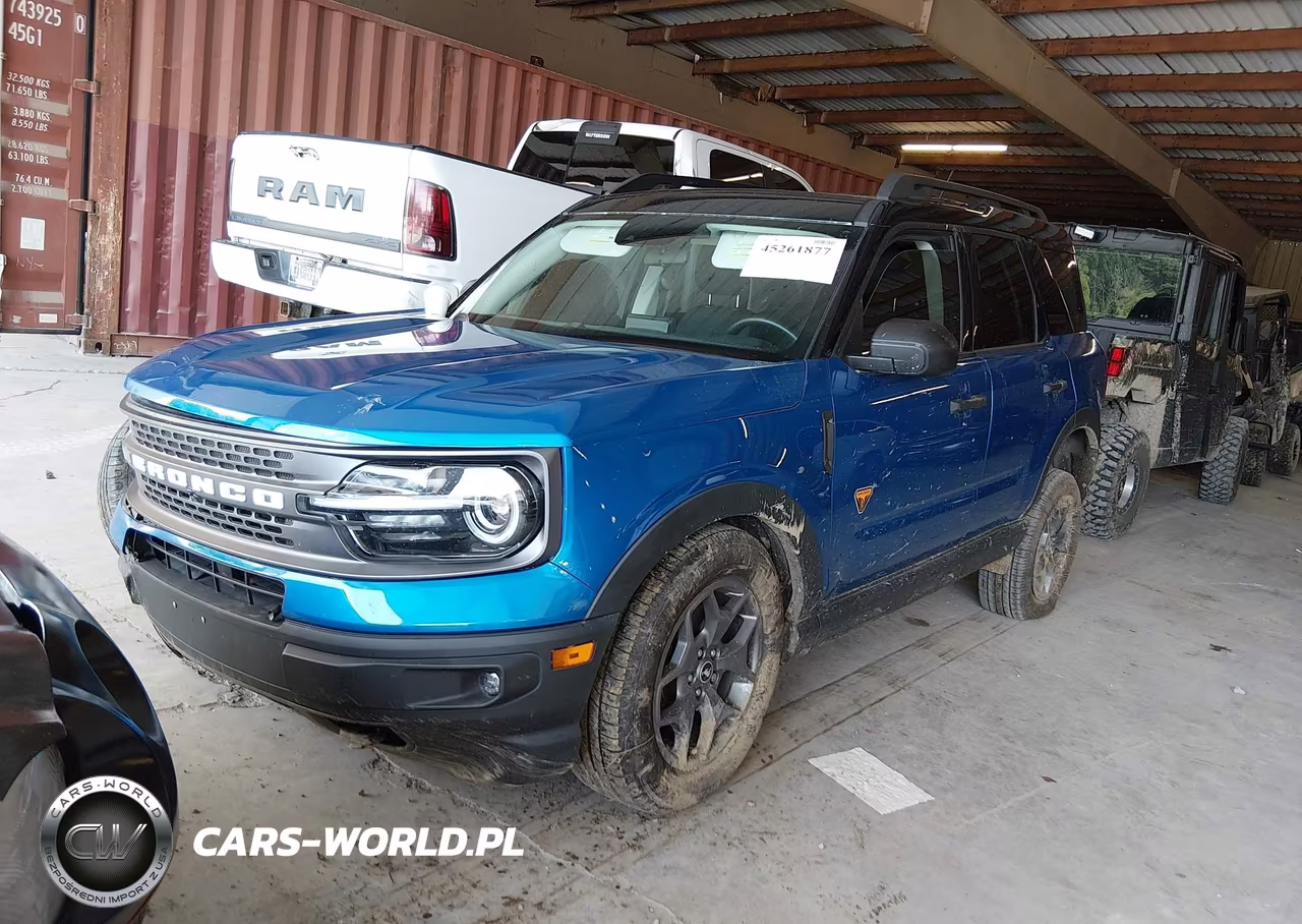 2022 Ford Bronco Sport Badlands VIN:3FMCR9D90NRD66804 - 2