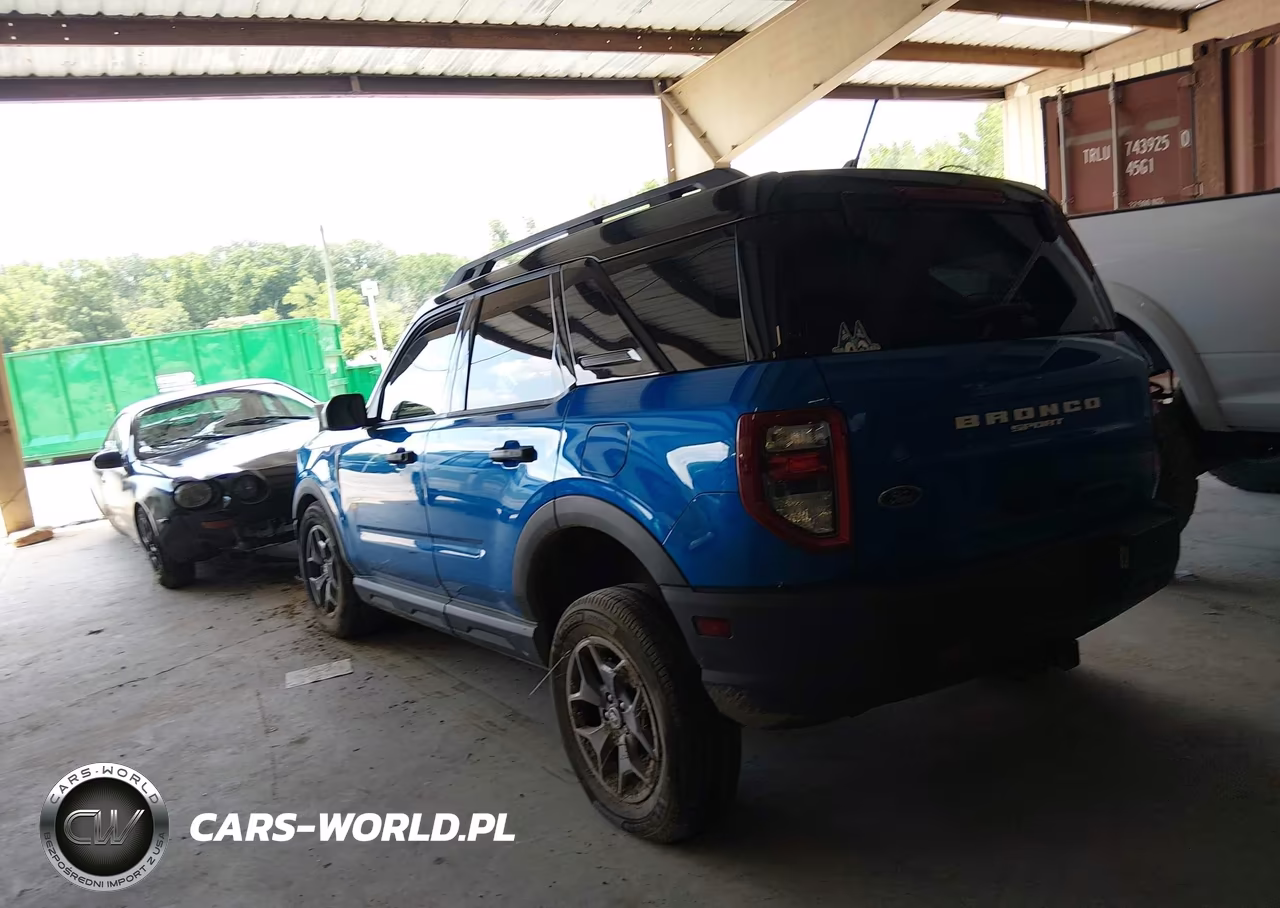2022 Ford Bronco Sport Badlands VIN:3FMCR9D90NRD66804 - 3