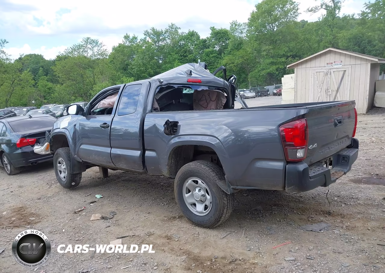 2021 Toyota Tacoma Sr VIN:3TYSX5ENXMT009155 - 3