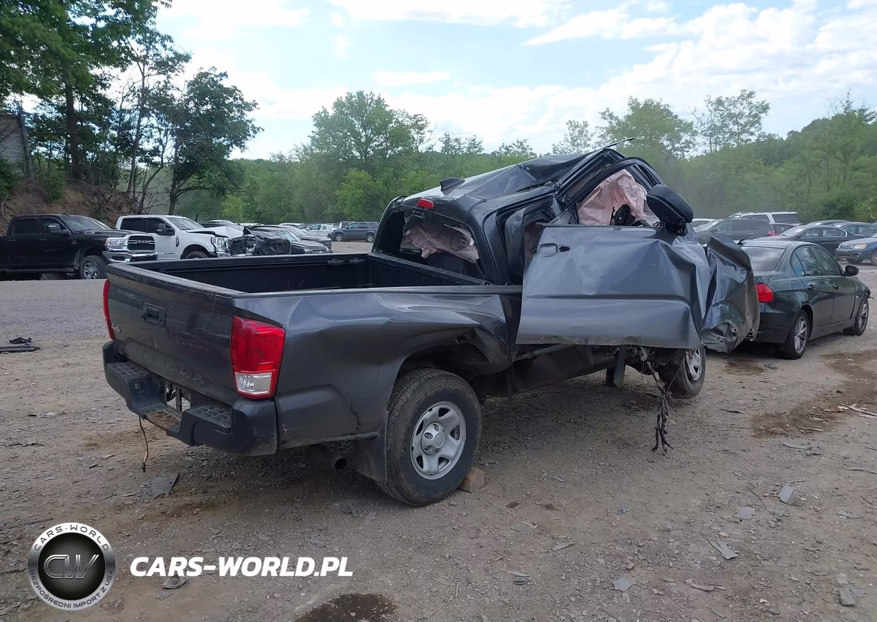 2021 Toyota Tacoma Sr VIN:3TYSX5ENXMT009155 - 4