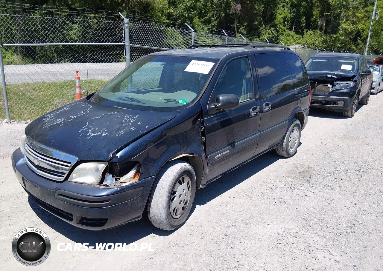 2002 Chevrolet Venture Plus VIN:1GNDU03E72D122970 - 2
