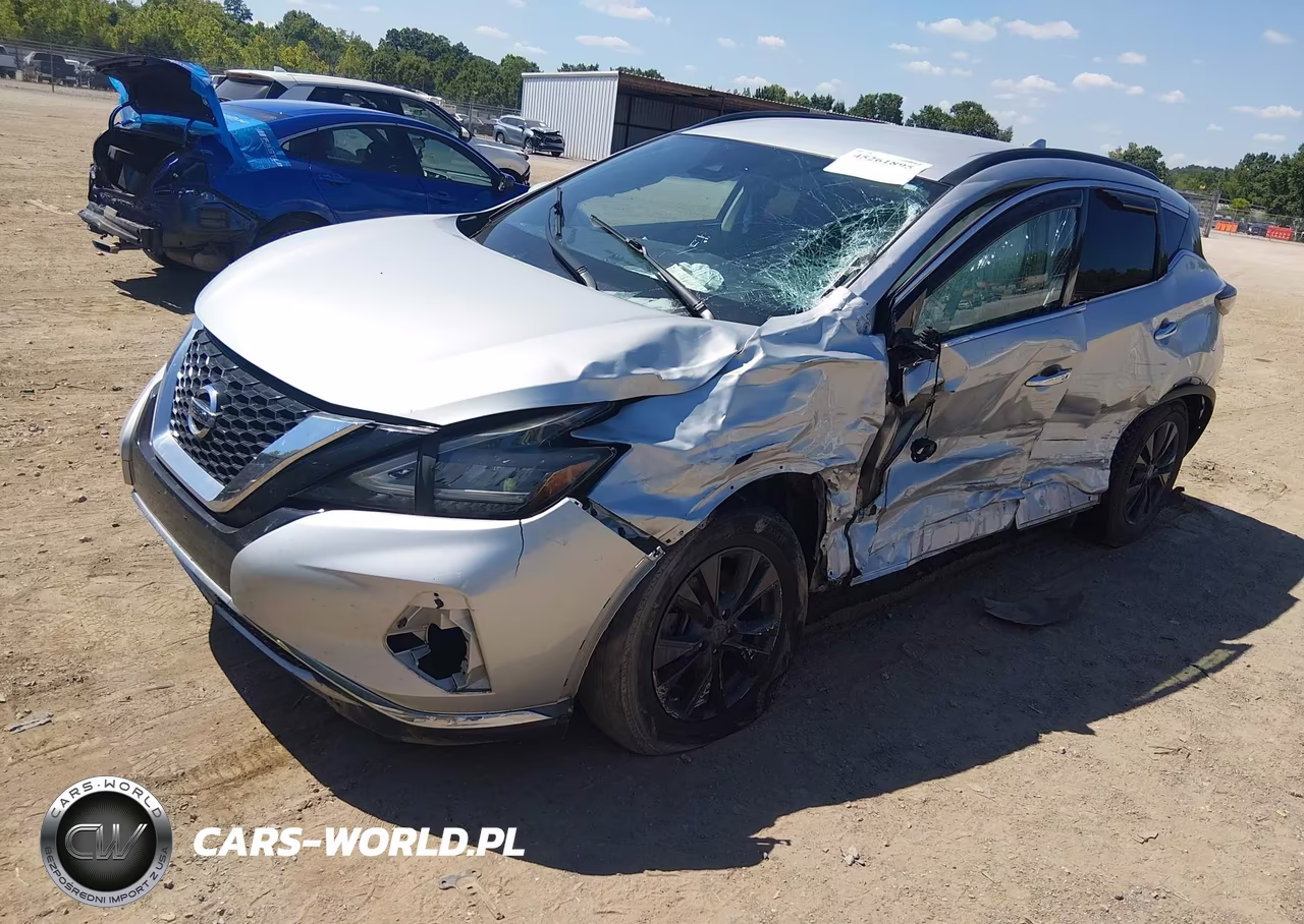 2020 Nissan Murano Sv Intelligent Awd VIN:5N1AZ2BS0LN106097 - 2