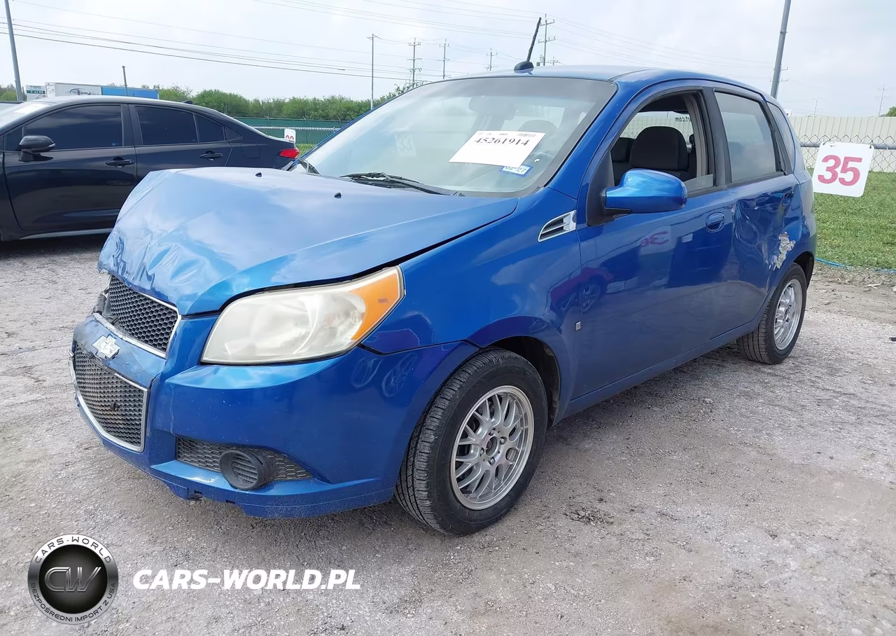 2009 Chevrolet Aveo Lt VIN:KL1TD66E39B301720 - 2