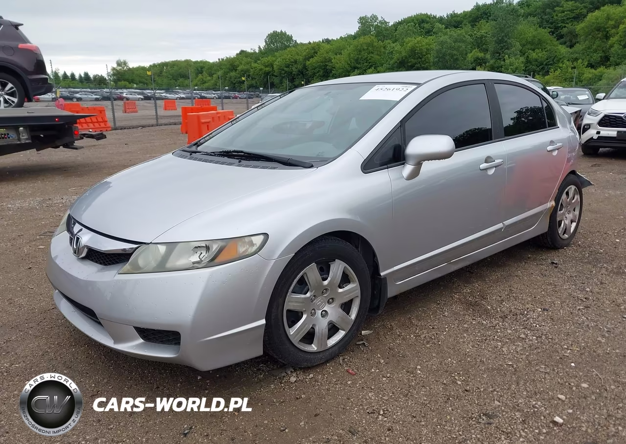 2009 Honda Civic Lx VIN:19XFA16549E047181 - 2
