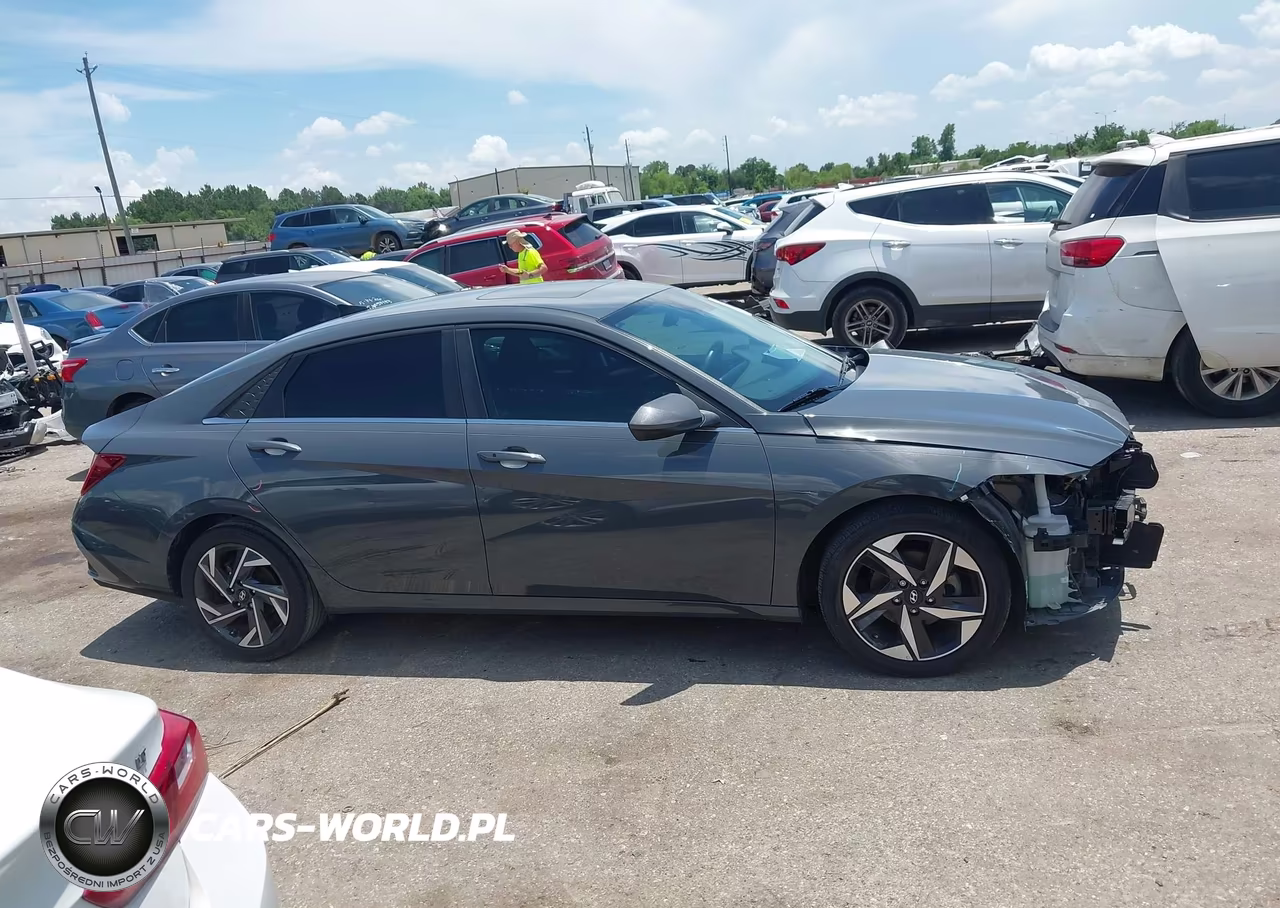 2024 Hyundai Elantra Sel VIN:KMHLS4DG1RU746514 - 13