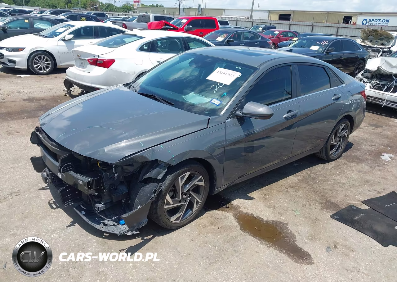 2024 Hyundai Elantra Sel VIN:KMHLS4DG1RU746514 - 2
