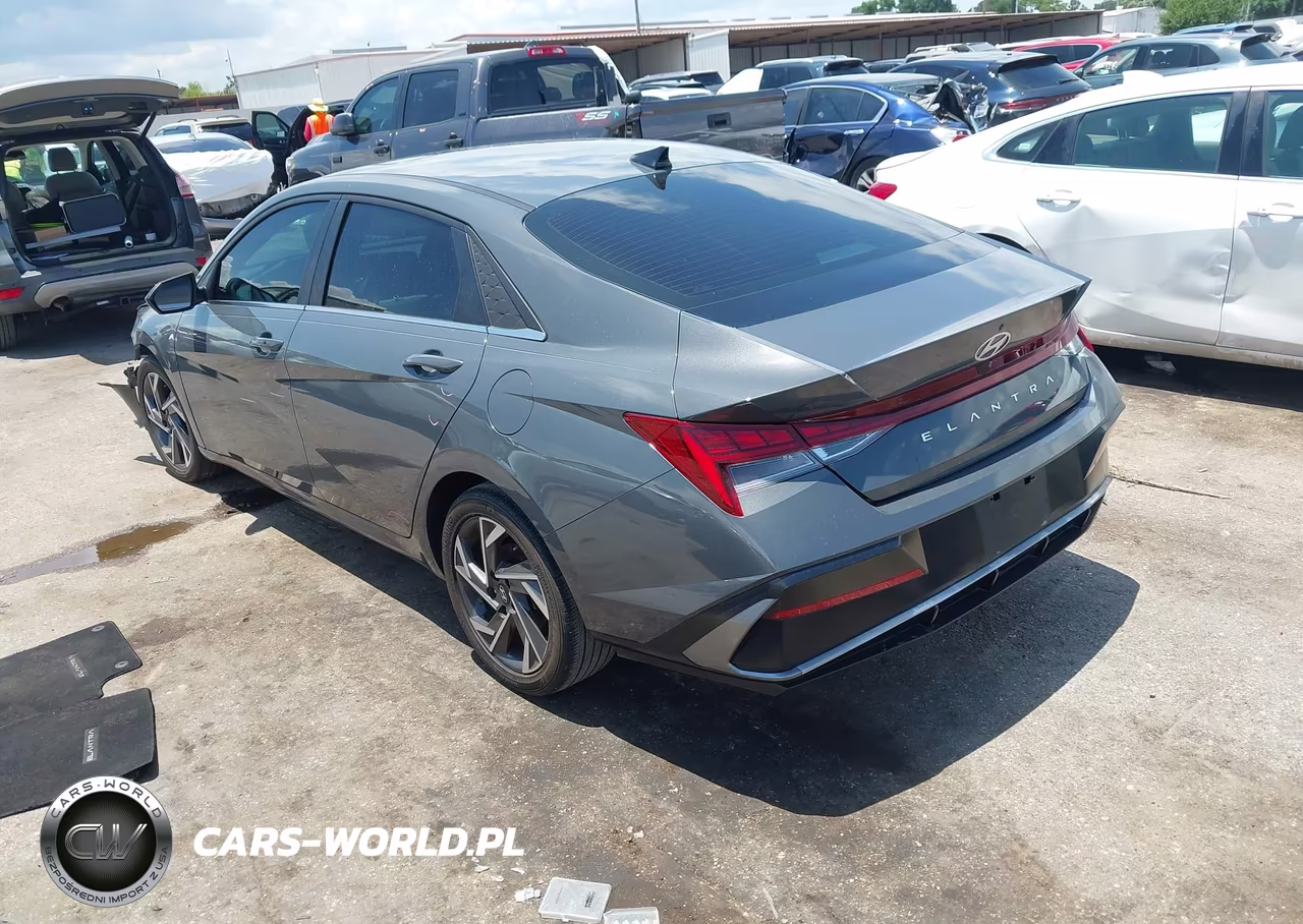 2024 Hyundai Elantra Sel VIN:KMHLS4DG1RU746514 - 3