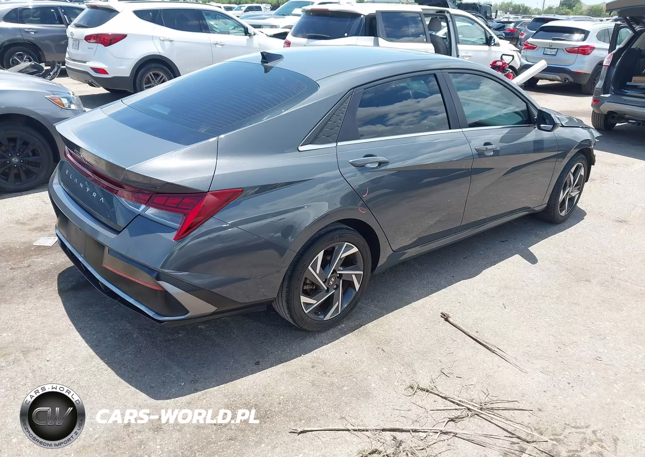 2024 Hyundai Elantra Sel VIN:KMHLS4DG1RU746514 - 4