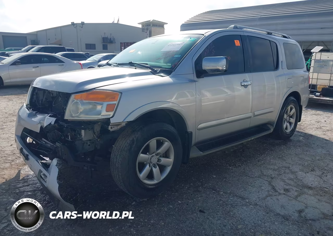 2010 Nissan Armada Se VIN:5N1BA0ND7AN606512 - 2