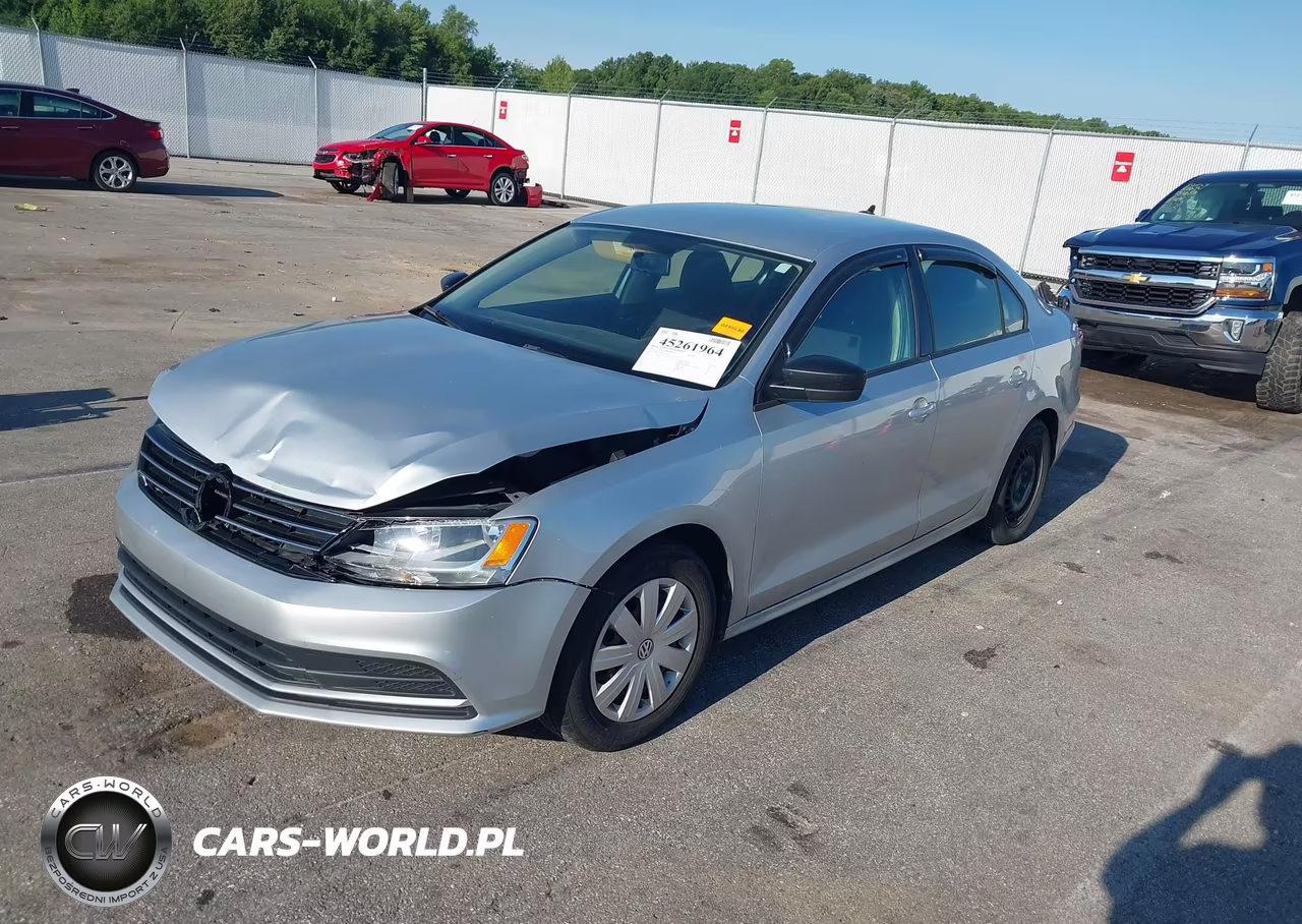 2015 Volkswagen Jetta 2.0L S VIN:3VW2K7AJ6FM277273 - 2