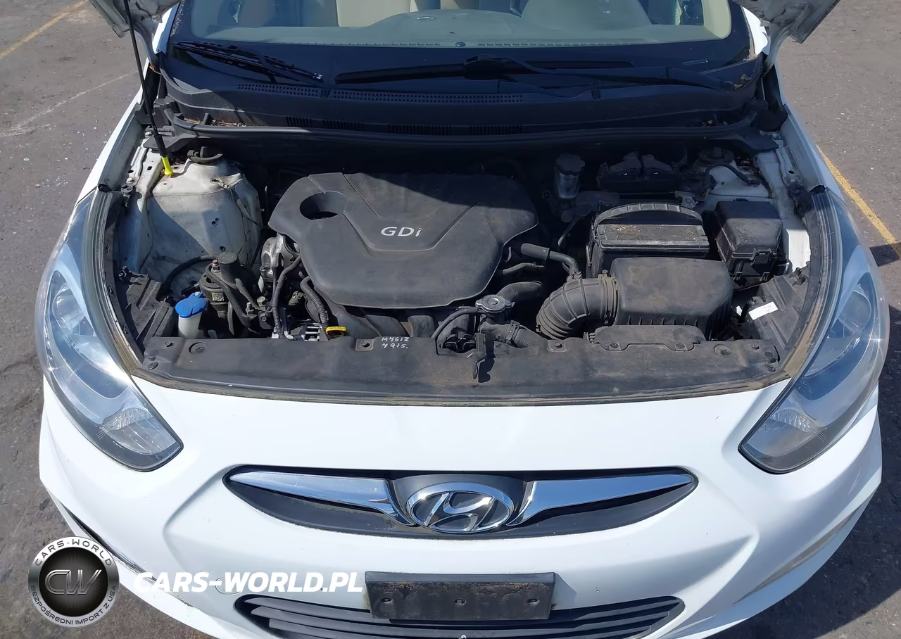 2012 Hyundai Accent Gls VIN:KMHCU4AE6CU064491 - 10