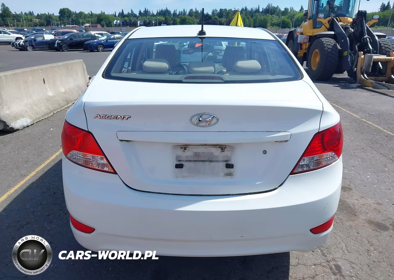 2012 Hyundai Accent Gls VIN:KMHCU4AE6CU064491 - 16