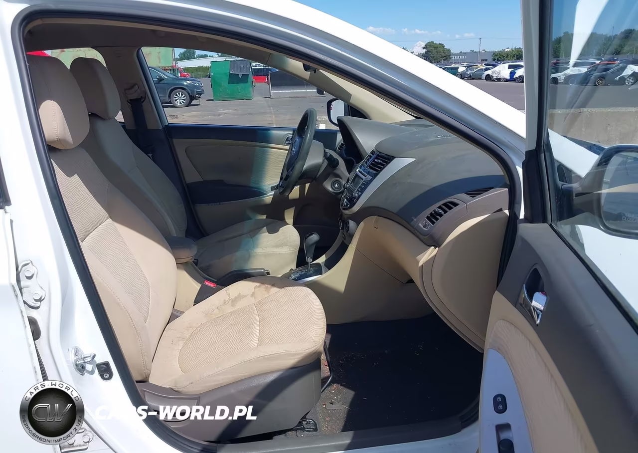 2012 Hyundai Accent Gls VIN:KMHCU4AE6CU064491 - 5
