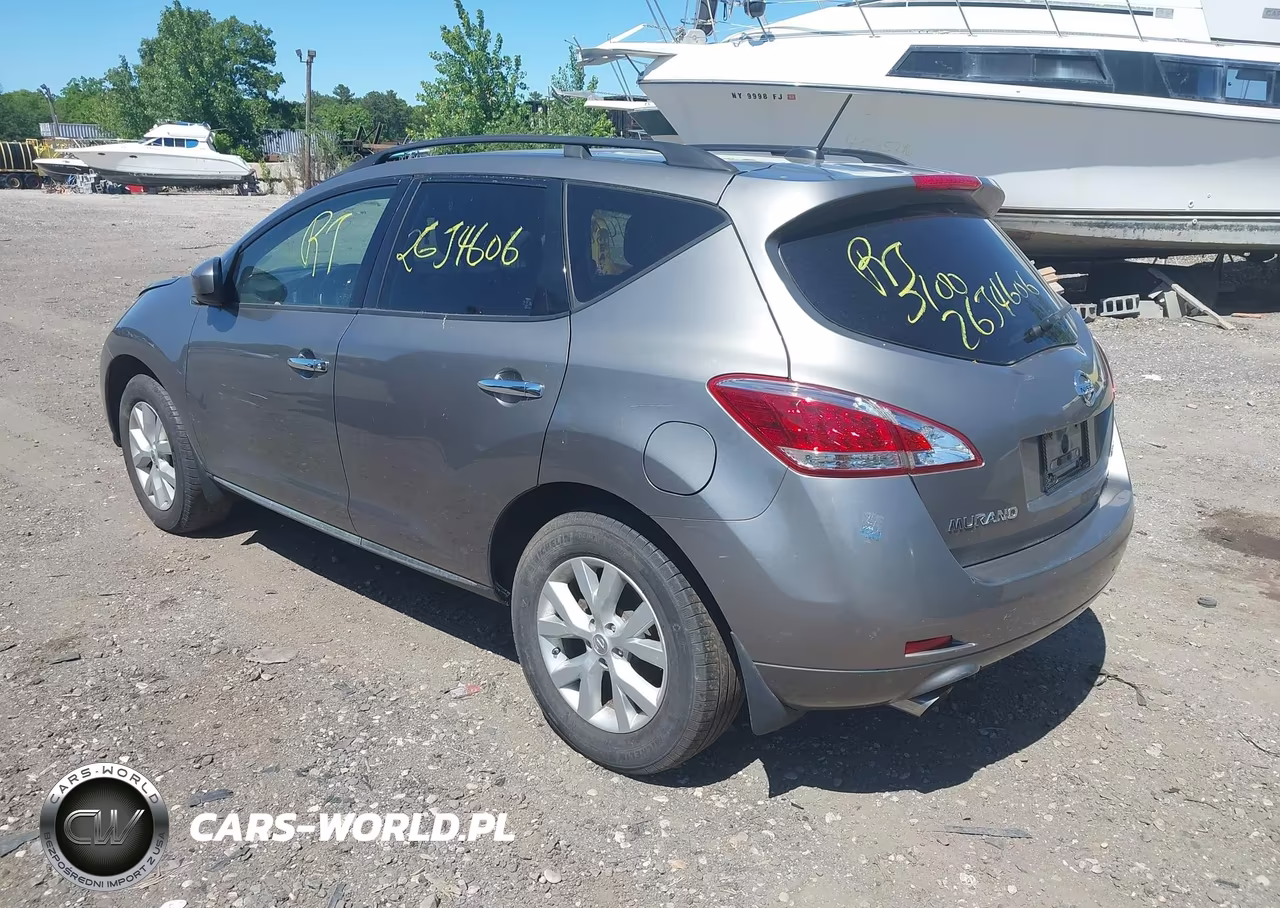 2011 Nissan Murano Sl VIN:JN8AZ1MW4BW155010 - 3