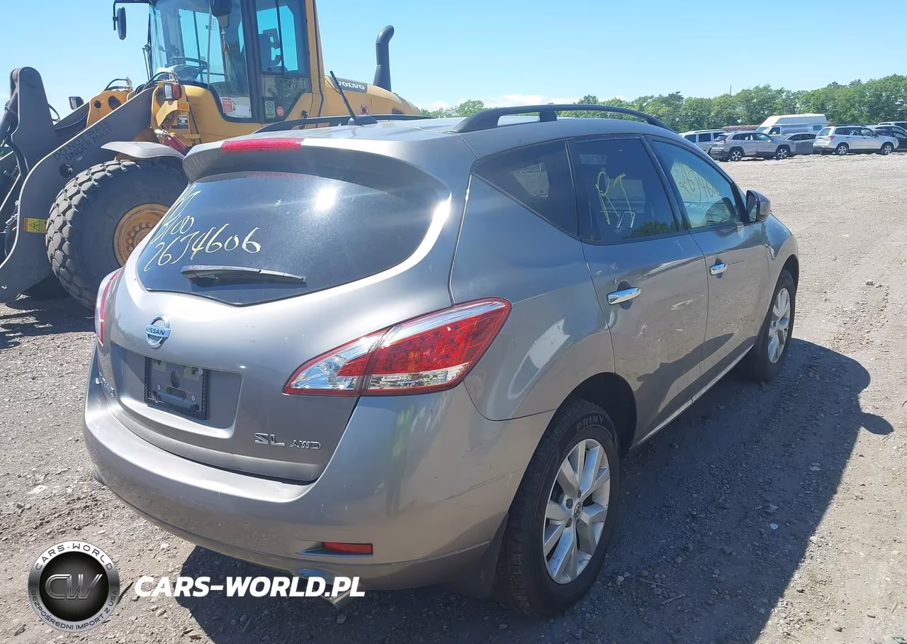 2011 Nissan Murano Sl VIN:JN8AZ1MW4BW155010 - 4