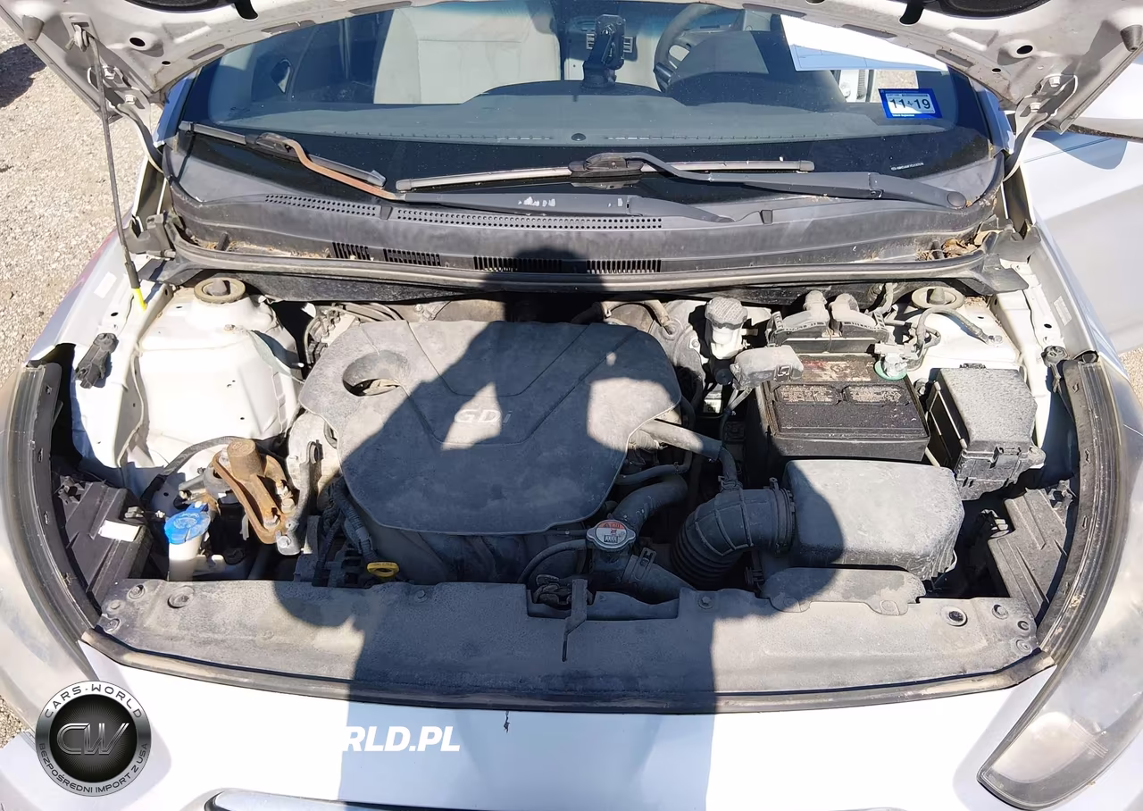 2012 Hyundai Accent Gls VIN:KMHCU4AE2CU137579 - 10