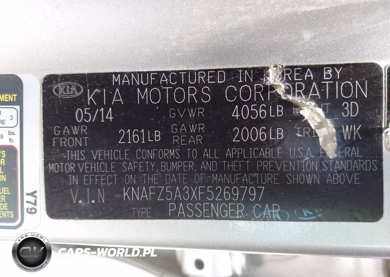 2015 Kia Forte Sx VIN:KNAFZ5A3XF5269797 - 9