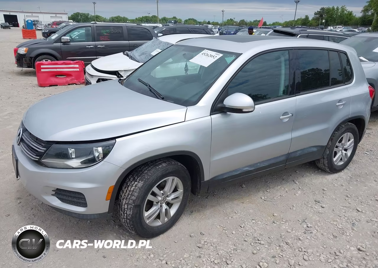 2013 Volkswagen Tiguan S VIN:WVGBV7AX9DW508593 - 2