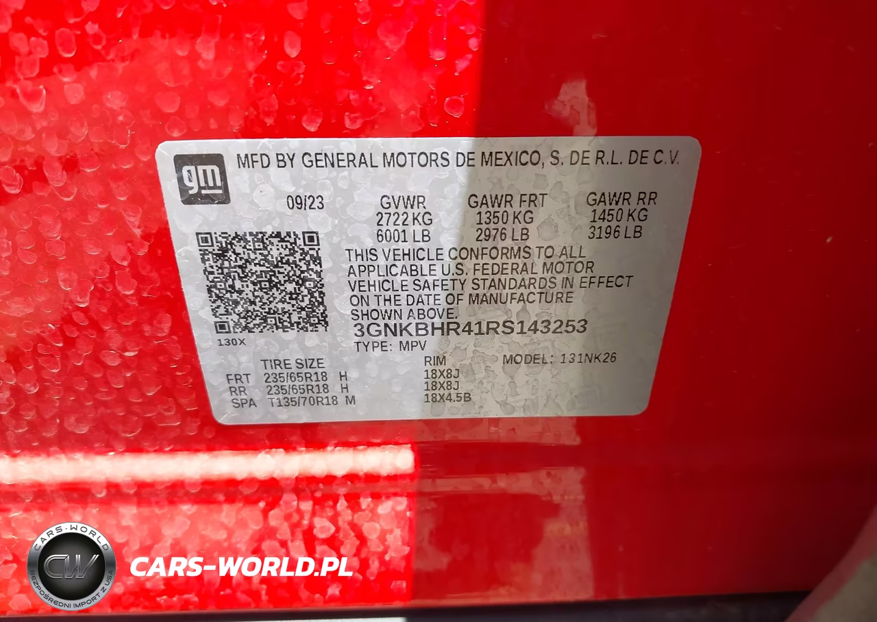 2024 Chevrolet Blazer Awd 2Lt VIN:3GNKBHR41RS143253 - 9