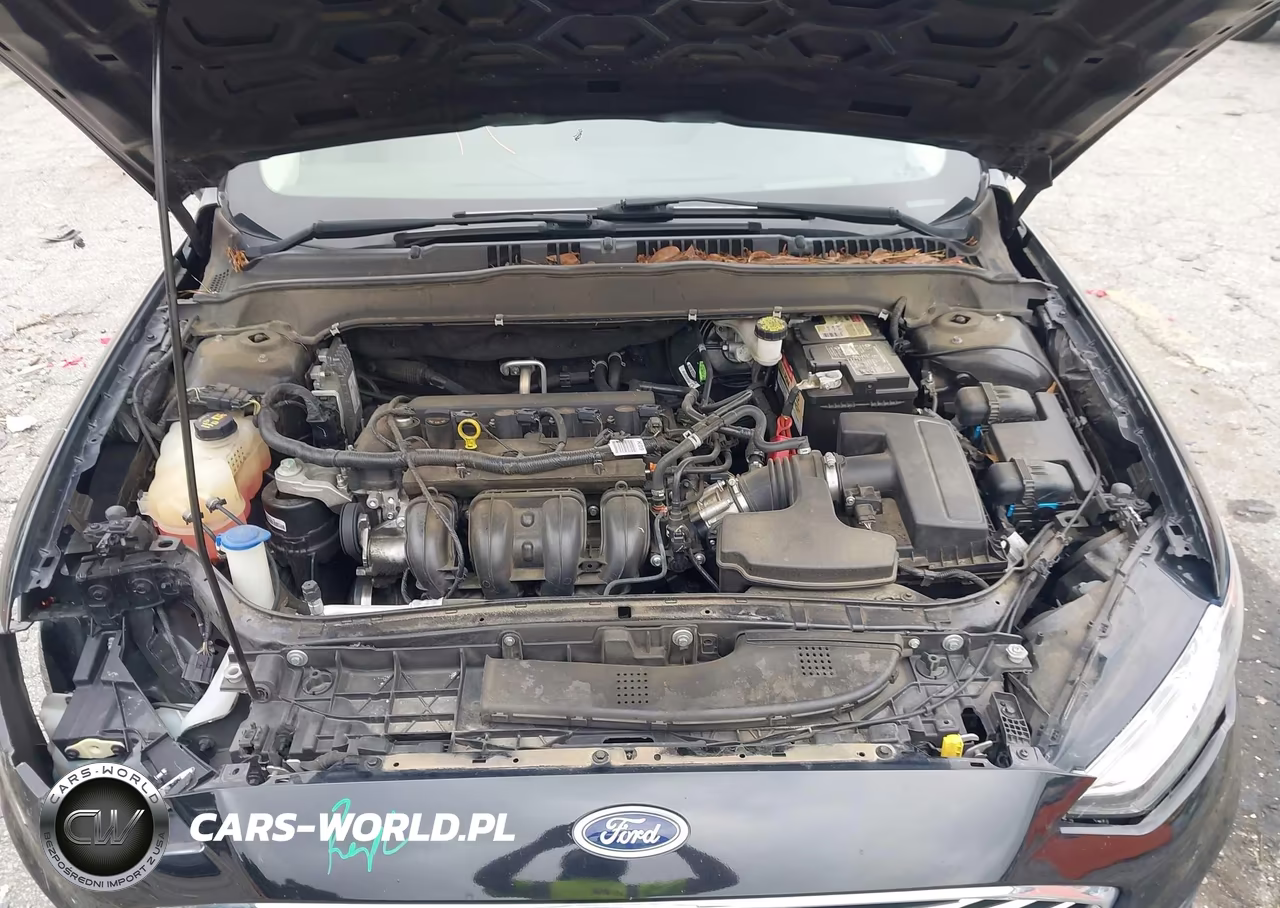 2019 Ford Fusion S VIN:3FA6P0G79KR126696 - 10