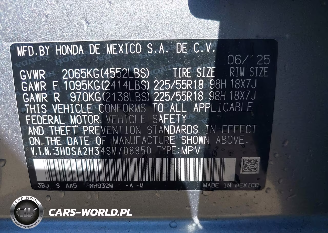 2025 Acura Adx VIN:3HDSA2H34SM708850 - 9