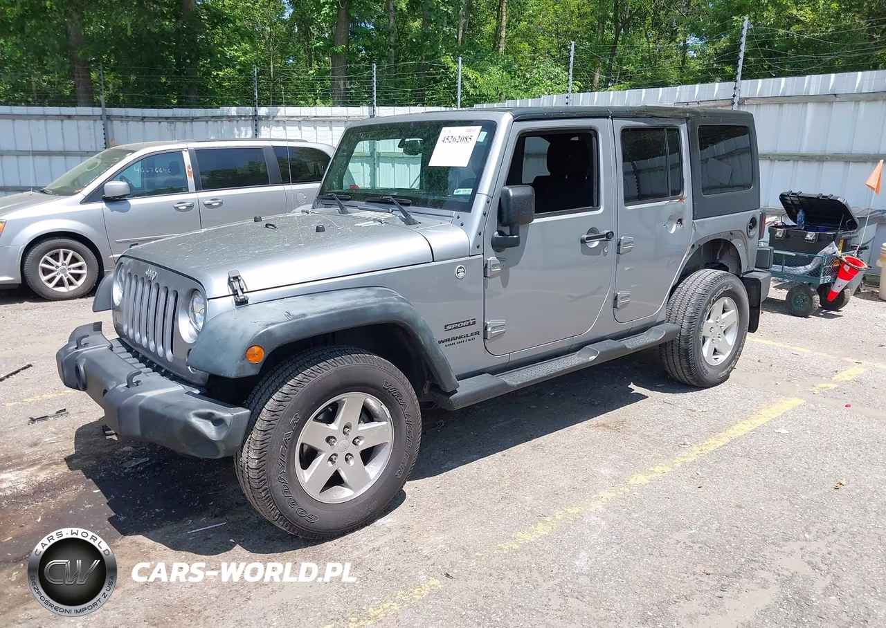2014 Jeep Wrangler Unlimited Sport VIN:1C4BJWDG7EL103437 - 2