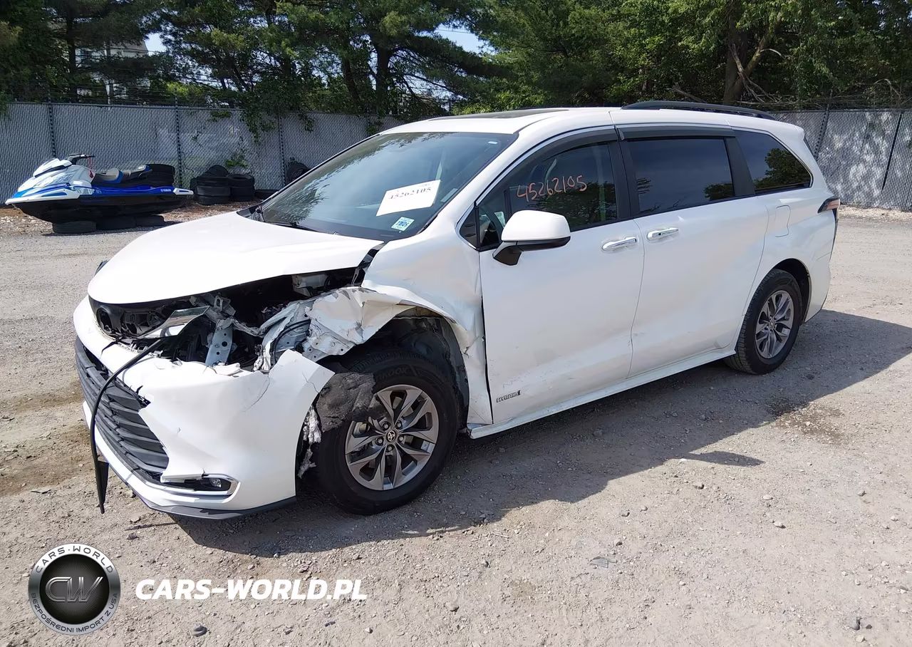 2021 Toyota Sienna Xle VIN:5TDYRKEC1MS028271 - 2
