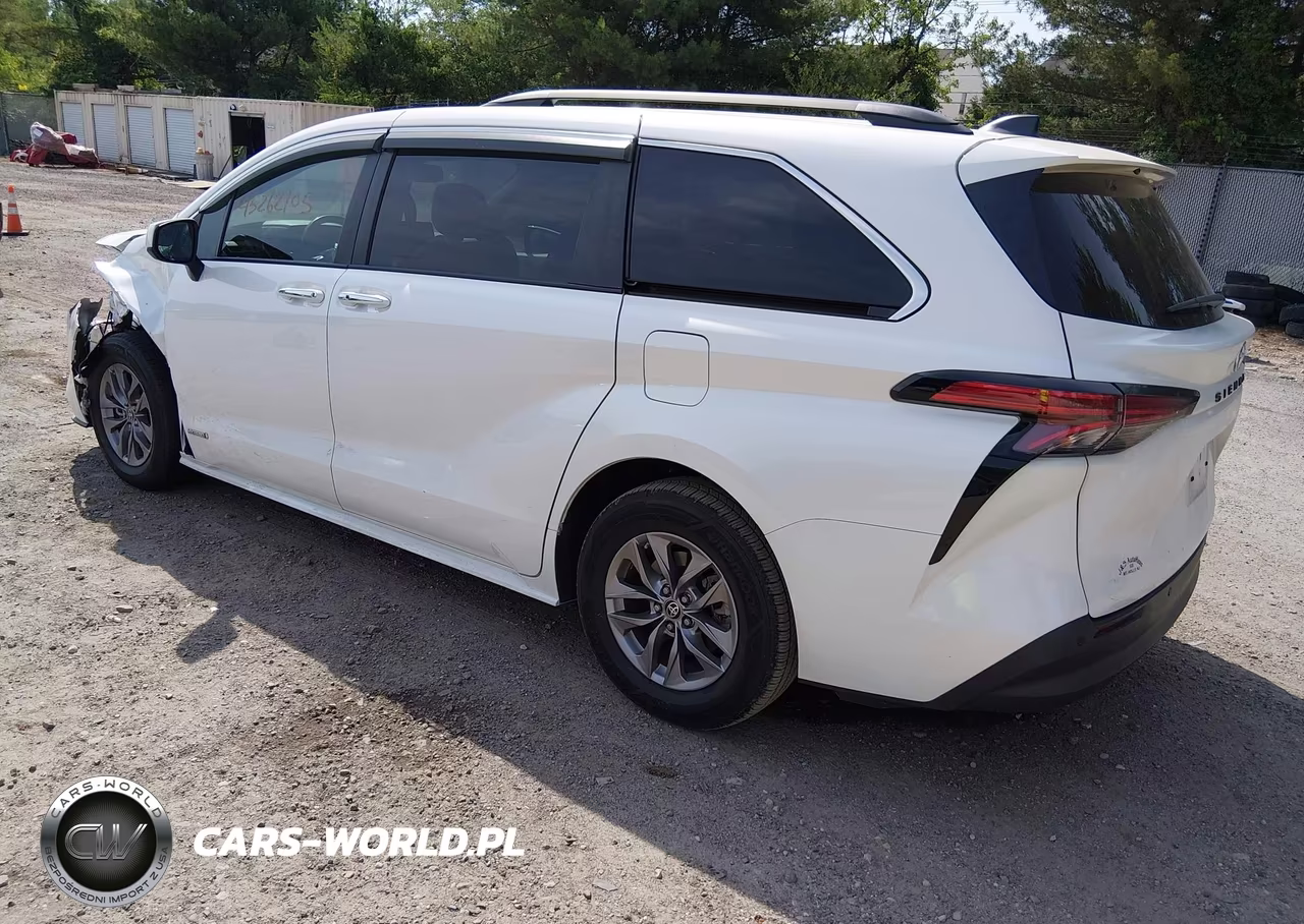 2021 Toyota Sienna Xle VIN:5TDYRKEC1MS028271 - 3
