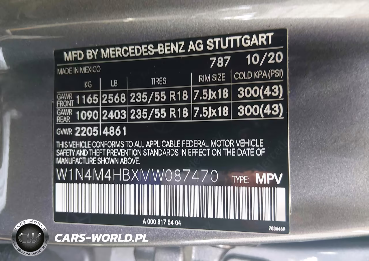 2021 Mercedes-Benz Glb 250 4Matic VIN:W1N4M4HBXMW087470 - 9