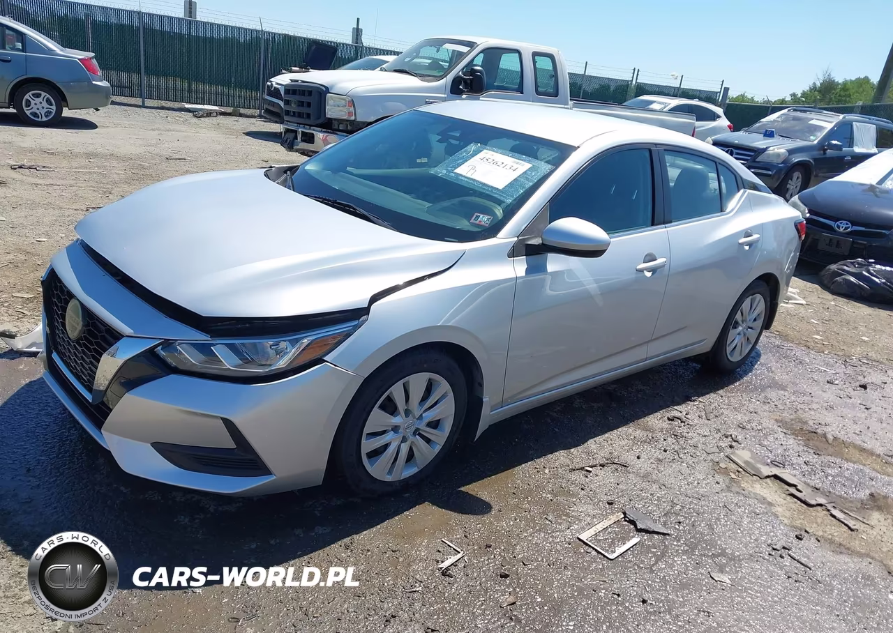 2020 Nissan Sentra S Xtronic Cvt VIN:3N1AB8BV4LY306914 - 2