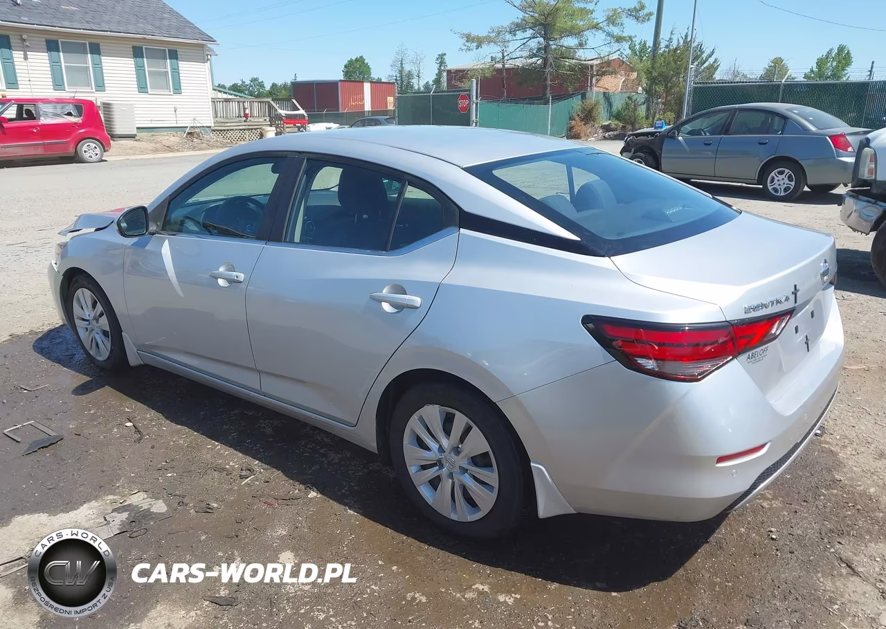 2020 Nissan Sentra S Xtronic Cvt VIN:3N1AB8BV4LY306914 - 3