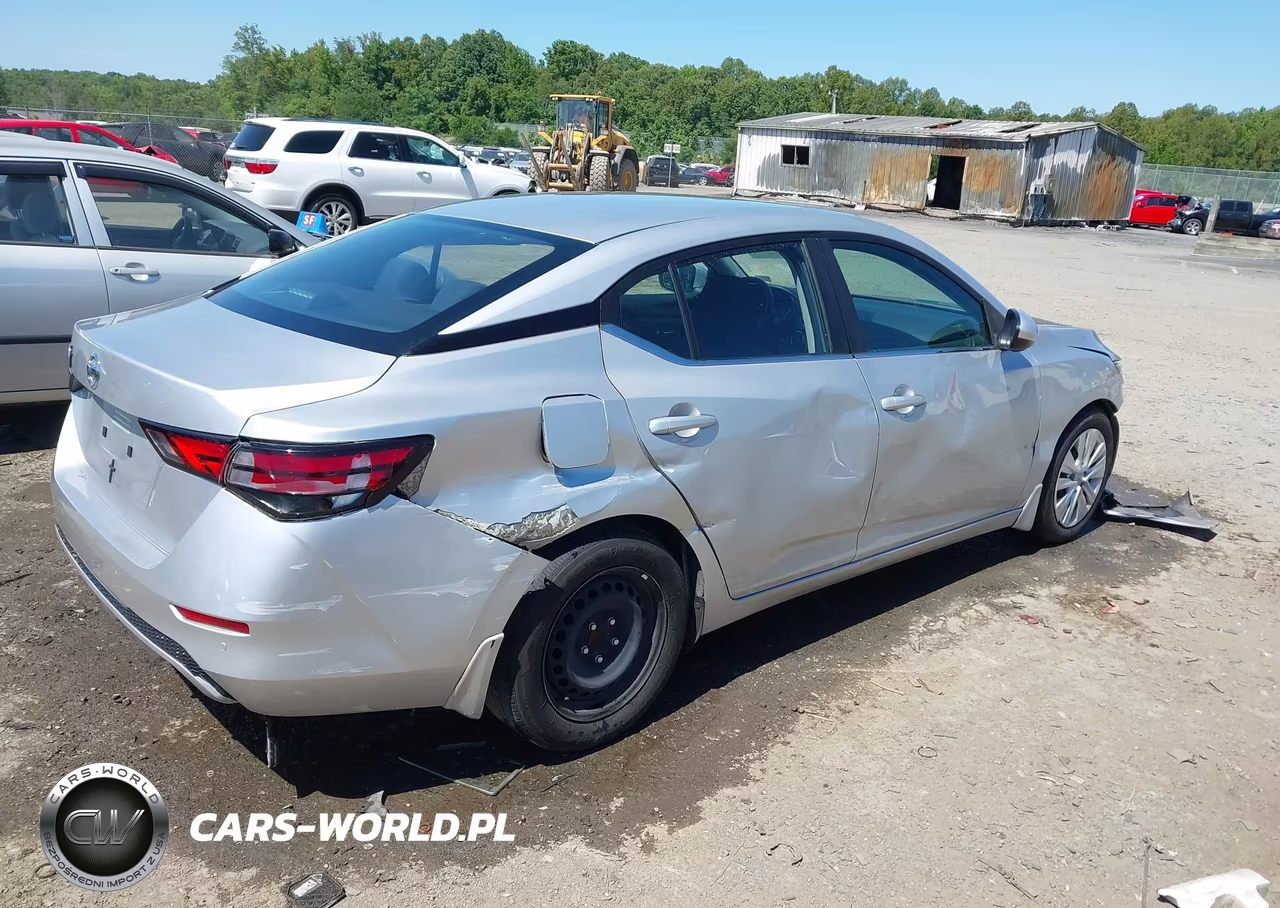 2020 Nissan Sentra S Xtronic Cvt VIN:3N1AB8BV4LY306914 - 4