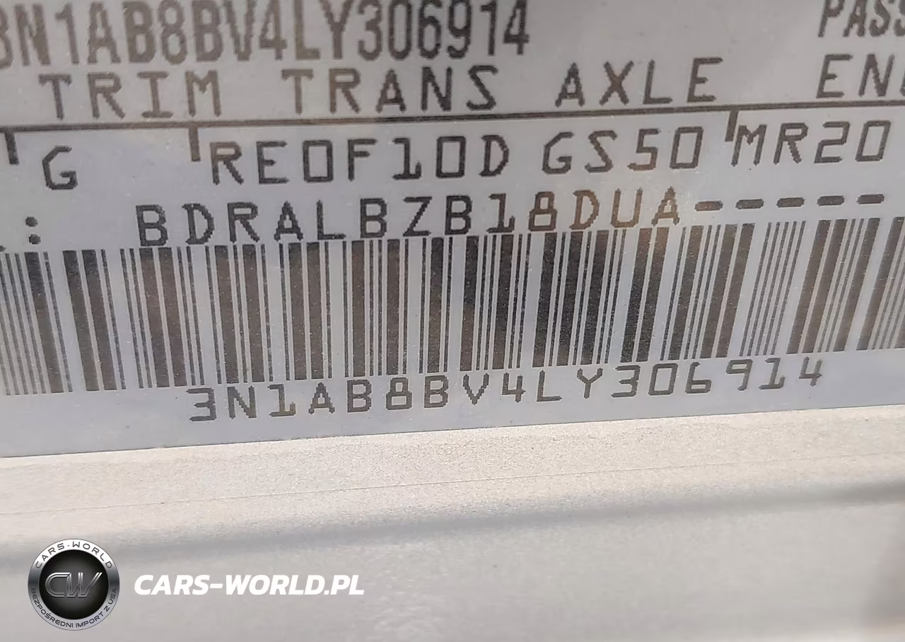 2020 Nissan Sentra S Xtronic Cvt VIN:3N1AB8BV4LY306914 - 9