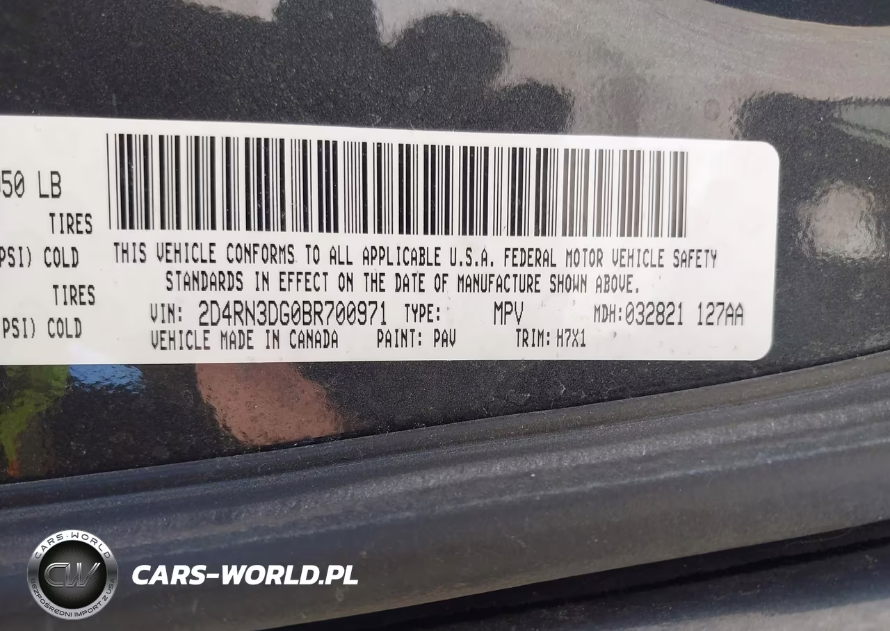2011 Dodge Grand Caravan Mainstreet VIN:2D4RN3DG0BR700971 - 9