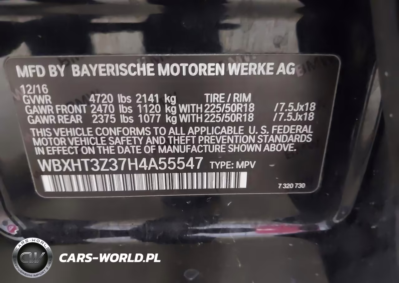 2017 BMW X1 xDrive28I VIN:WBXHT3Z37H4A55547 - 9