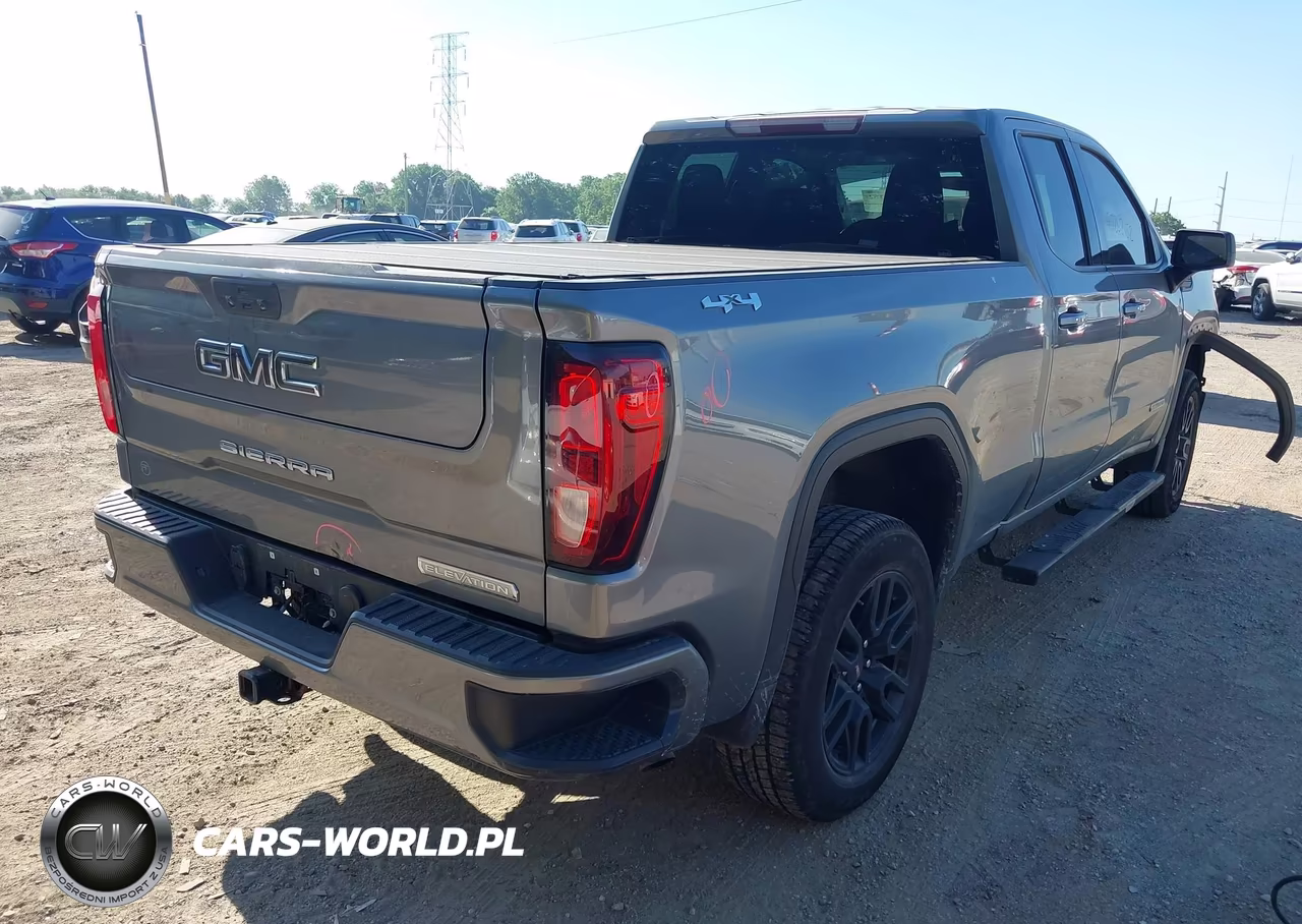 2021 GMC Sierra 1500 4Wd Standard Box Elevation VIN:1GTR9GEK8MZ422714 - 4