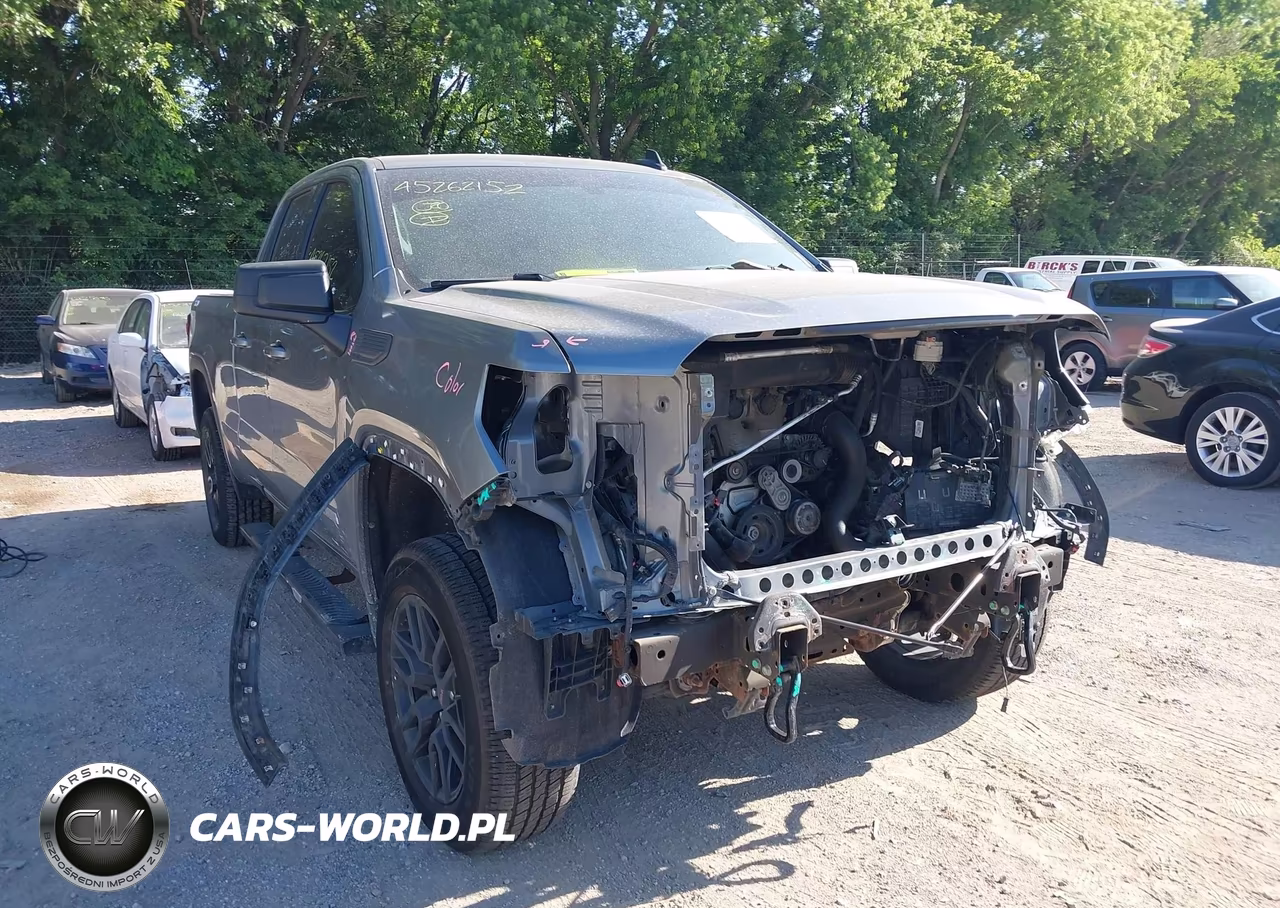 2021 GMC Sierra 1500 4Wd Standard Box Elevation VIN:1GTR9GEK8MZ422714 - 6