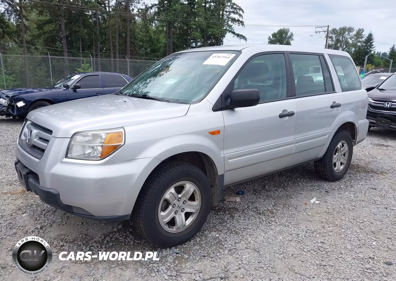 2006 Honda Pilot Lx VIN:2HKYF18126H538618 - 2