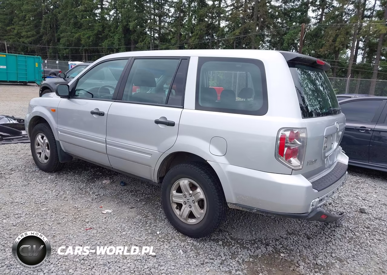 2006 Honda Pilot Lx VIN:2HKYF18126H538618 - 3