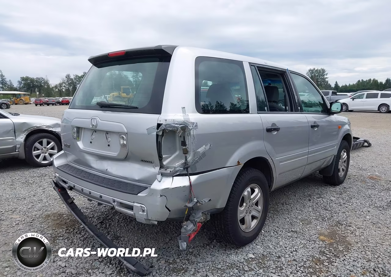 2006 Honda Pilot Lx VIN:2HKYF18126H538618 - 6