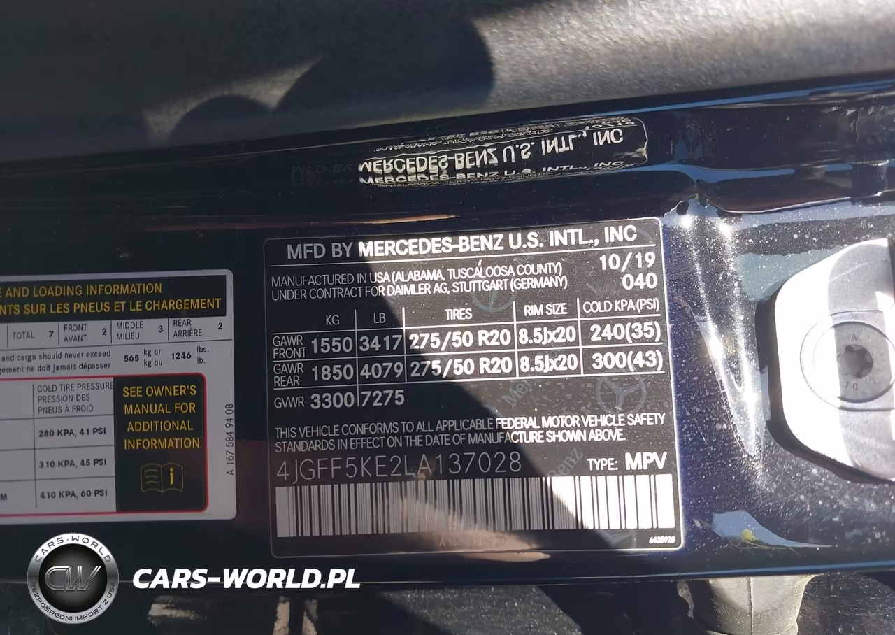 2020 Mercedes-Benz Gls 450 4Matic VIN:4JGFF5KE2LA137028 - 9