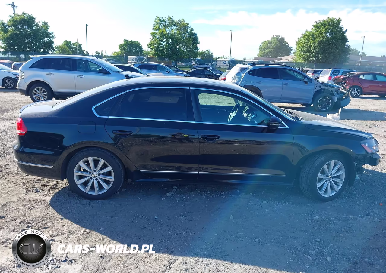 2012 Volkswagen Passat 2.5L Sel Premium VIN:1VWCP7A34CC005745 - 12
