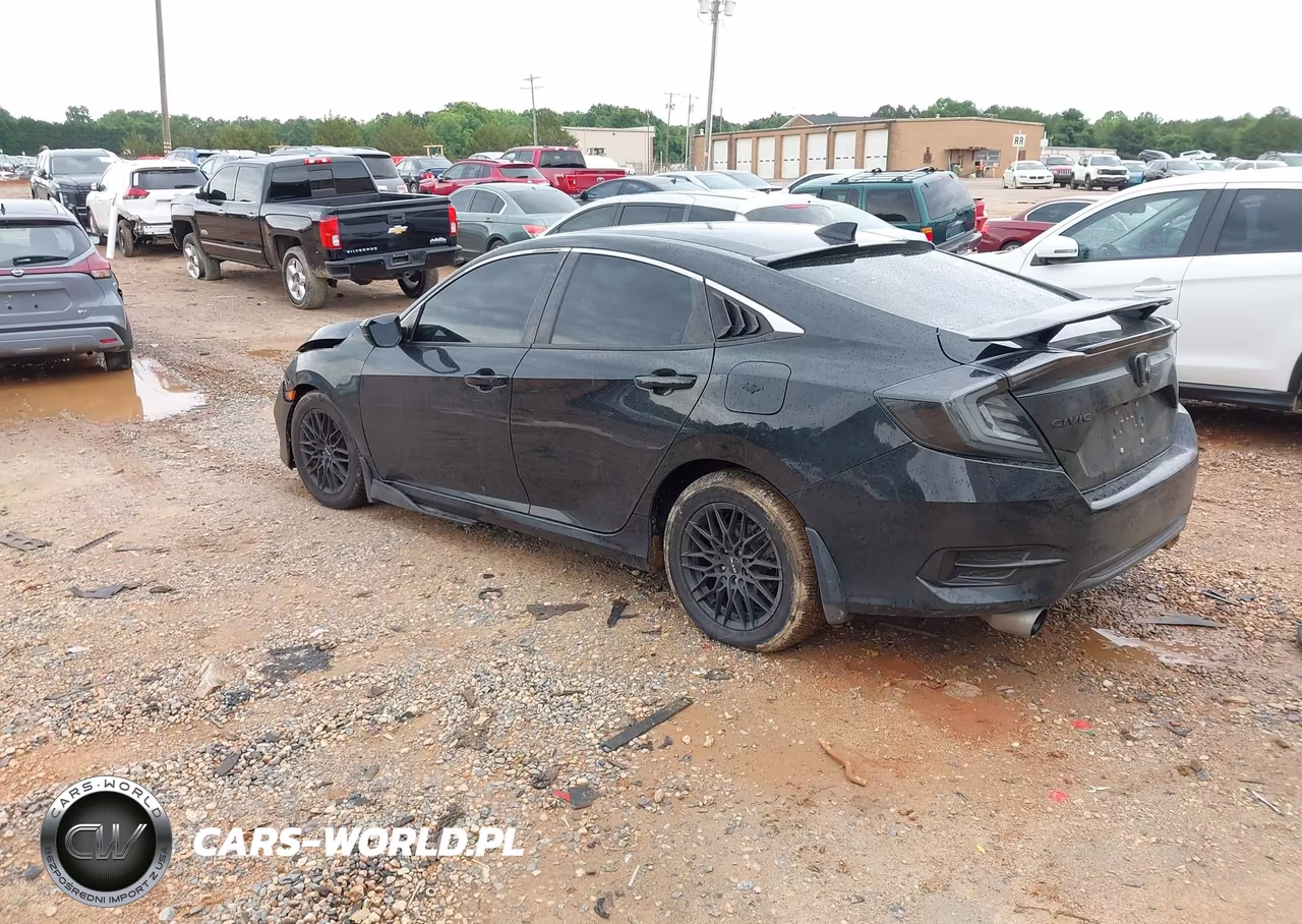 2019 Honda Civic Ex VIN:19XFC1F38KE013226 - 3