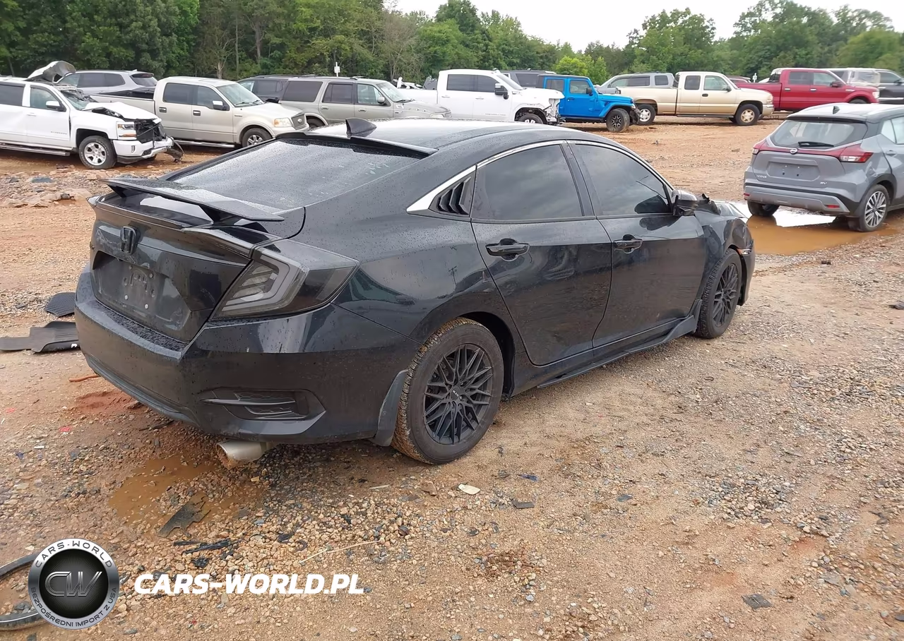 2019 Honda Civic Ex VIN:19XFC1F38KE013226 - 4