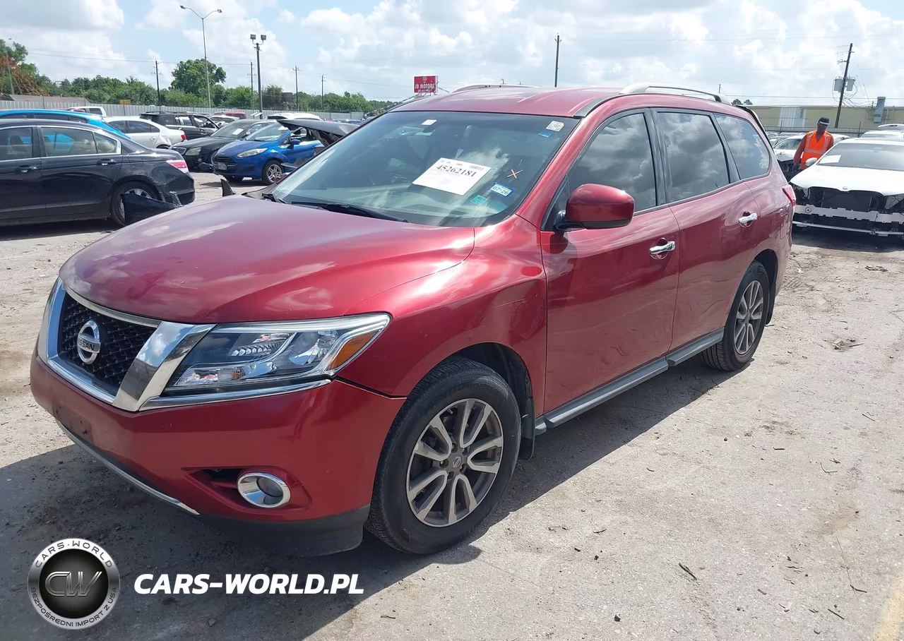 2015 Nissan Pathfinder Sv VIN:5N1AR2MN6FC643855 - 2